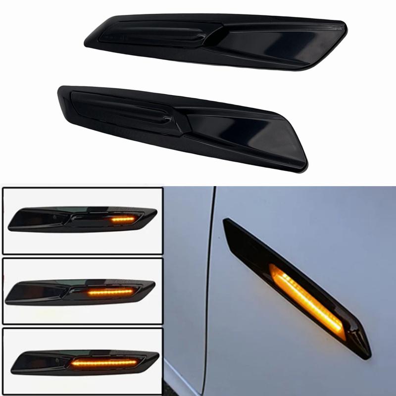 For BMW 1 3 5 Series for F30 E90 E91 E92 E93 E46 E60 E61 F10 New Blinker LED Dynamic Side Marker Turn Signal Lights Auto Parts