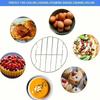 Stainless Steel Steaming Rack Steamed Vegetable Rack Rice Cooker High Foot Large Small Steamer Rack Household Water Pot Steaming Rack