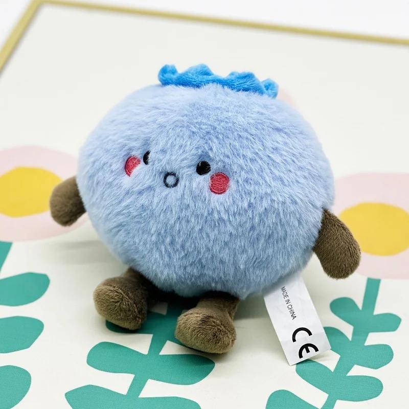 Blueberries Plush Doll Cute Blueberries Plushine Kawaii Soft Anime Figure Cartoon Dolls Gaming Peripheral Kids Toy Birthday Gift