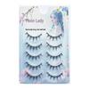 Yuejiao Niang Little Devil Natural Full Strip False Eyelashes - Big Eyes 009