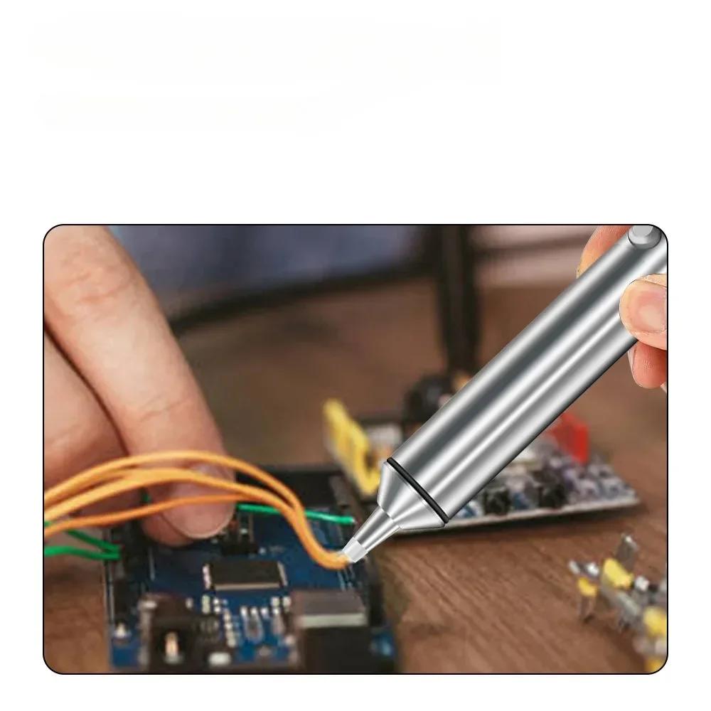 2025 New Aluminum Powerful Desoldering Pump Suction Tin Gun Soldering Sucker Pen Removal Vacuum Solder Iron Welding Repair Tool