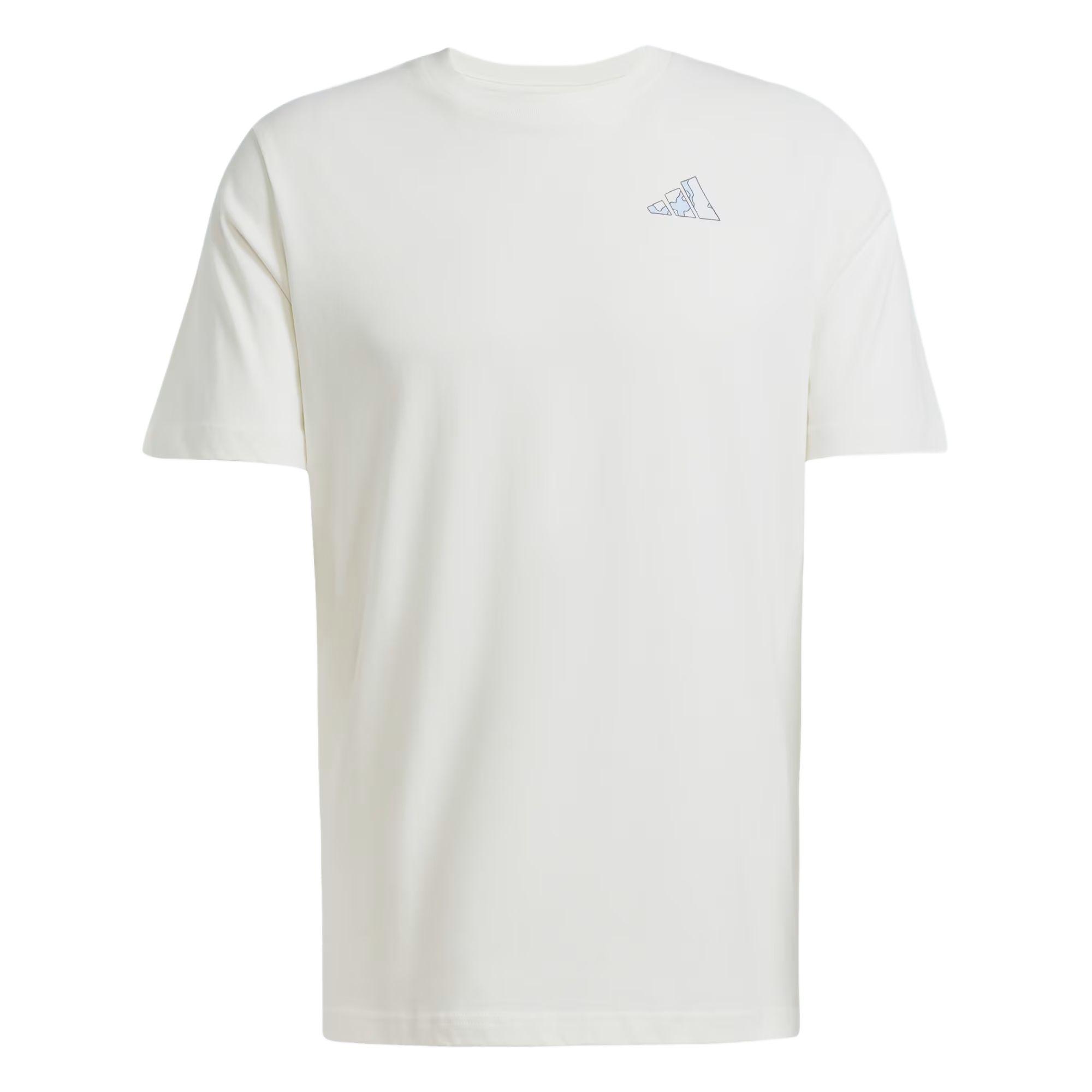 

Adidas Earth Day Graphic Tee Men Tops Off-White JI6756 XL