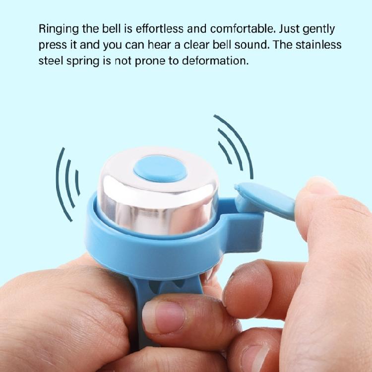 Universals Bike Bells For Childrens Bicycles Warning Easy Regulable Strap Mount for Handlebars Various Styles