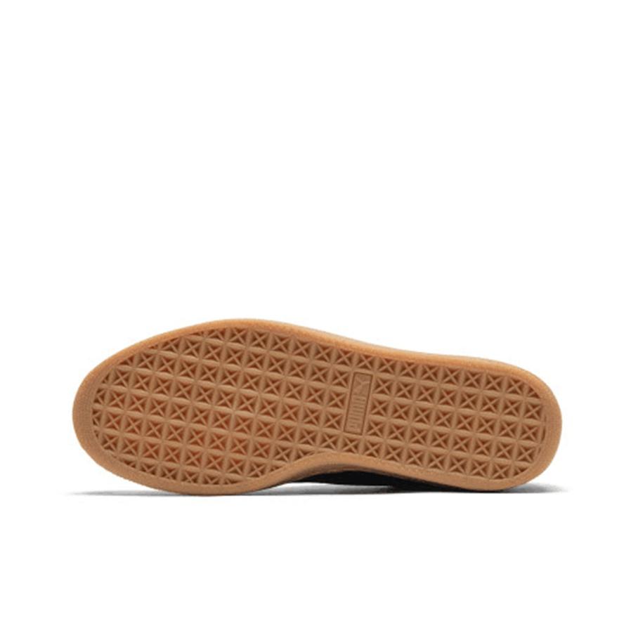 Puma Basket Classic Wodoodporne Wygodne Codzienne Niskie Trampki Unisex Czarne Brązowe 363829-04
