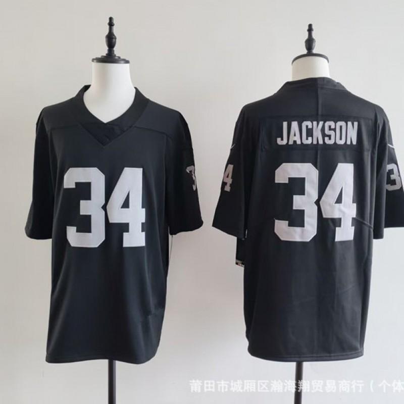 Raiders Team Football Jersey Embroidered American Shirt Adult Unisex
