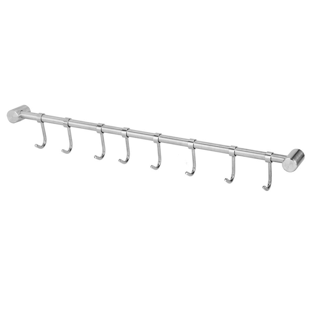 

Stainless Steel Wall Hook Hanger Coat Robe Towel Hat Clothes Rack for Kitchen Bathroom