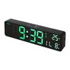 Charging Clock with Temperature Electronic Clock Living Room Wall Clock Simple Digital Clock Bedside Alarm Clock Sleepy