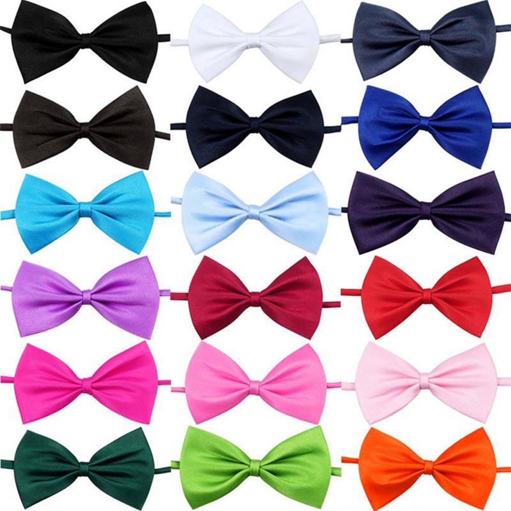 solid color bow ties