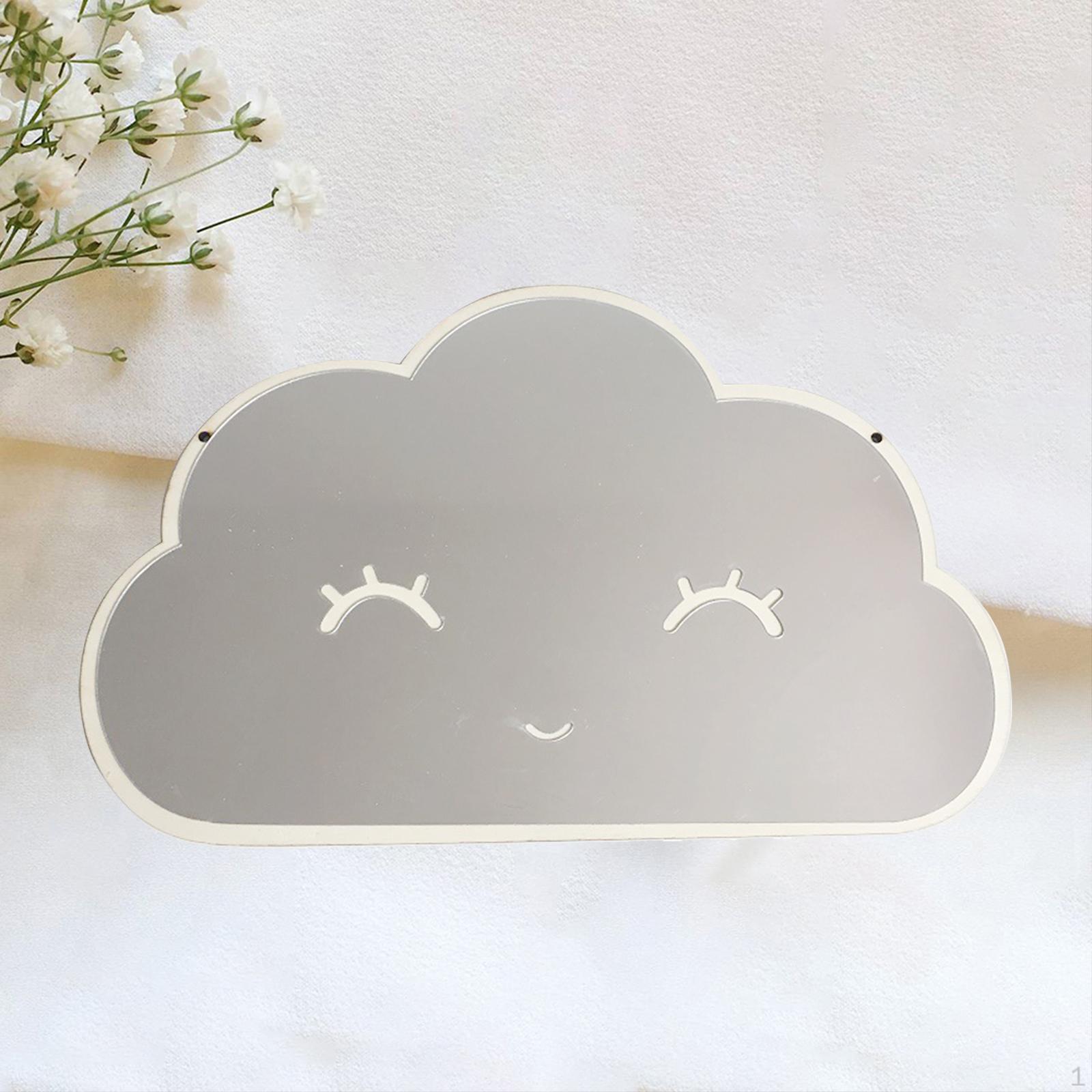 

Акрилові Дзеркальні Настінні Наклейки DIY Креативна Декорація Модна Тривимірна Наклейка, Cloud