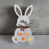 Flexible Silicone Festival Home Decoration Mold Easter Rabbit Shaped Candlestick Mould Gypsum Mould for Atmosphere Light