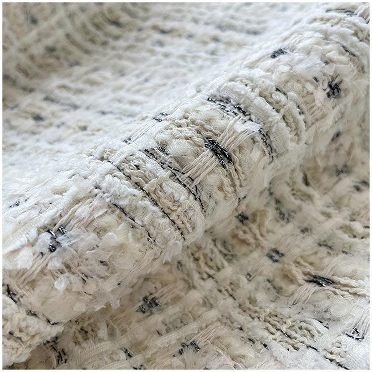 Frühlings-Herbstjacken-Design Mode Süße Tweed-Blazer Damen Französisch Elegant Büro Dame Wollene Kurze Anzugmäntel