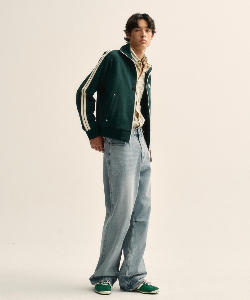 Satur Lawton All Day Track Zip-Up Jacket Teal Green (Type B)