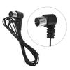 New FM Radio Antenna F Adapter 75ohm Unbal Male Connector Indoor Stereo for Yamaha JVC Sony Sherwood Pioneer Oenon Panasonic Onkyo Audio