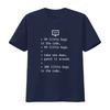 99 Little Bugs In the Code Programmer Coding Funny T Shirt M2048 Vintage Washed Streetwear Fashion Designer Clothes Unisex