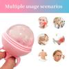 Alleviate Puffiness Ice Roller Silicone Ice Massage Roller  Facial Icing Tool