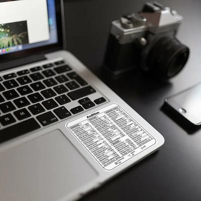 Reference Keyboard Shortcut Sticker Adhesive For Pc Laptop Desktop Shortcut Sticker For Apple Mac Chromebook Window Photoshop
