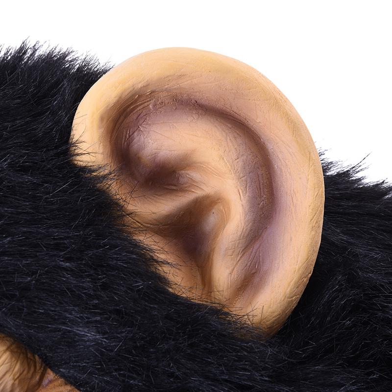 NEW Gorilla Monkey Halloween Masks Adult Full Face Funny Mask Latex Halloween Party Cosplay Costume Masquerade Realistic Masks