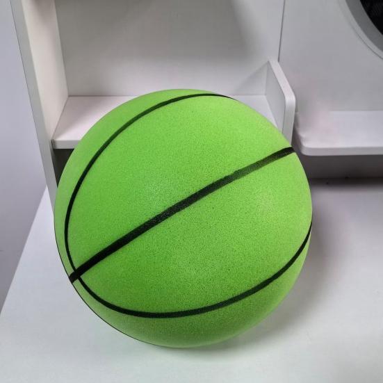 Indoor Silent Basketball High Rebound Low Noise Kids Dribbling Training Uncoated