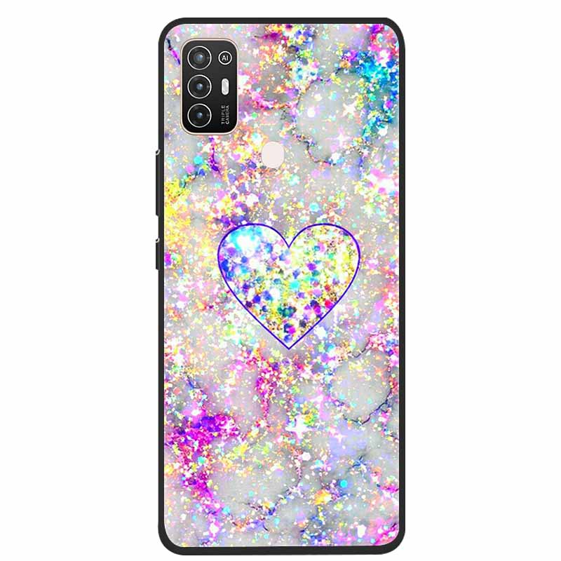 For ZTE Blade A52 / A52 Lite Case A72 4G 5G Marble Soft TPU Silicone Phone Cover for ZTE Blade A52Lite Bumper Shockproof Shell