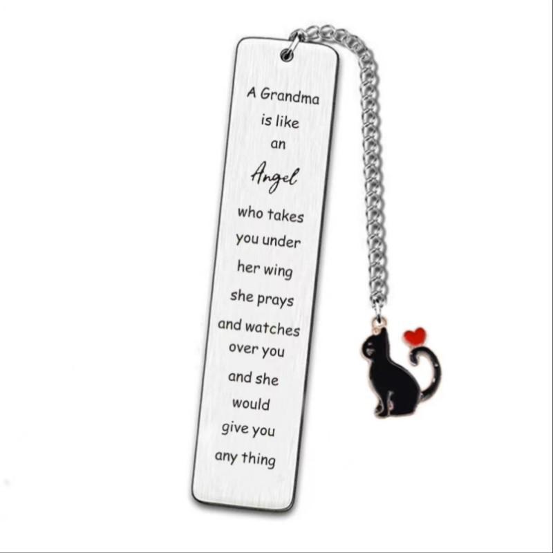 Elegant Stainless Steel Leaf Bookmark - Ideal Graduation, Teacher's Day, or Thanksgiving Gift