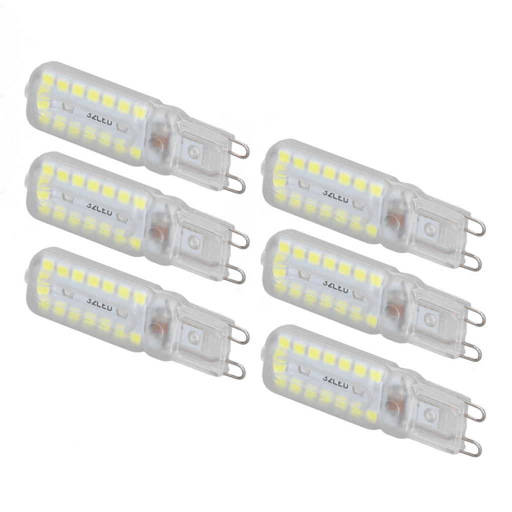 6pcs G9 LED Bulbs 7W Dimmable 360 degrees  Illumination Replacement Light Bulb for Wall Desk Cabinet Lamp
