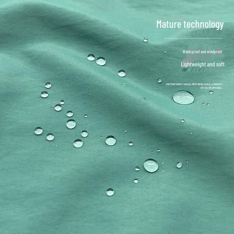 Matte Taslon Water-Repellent Jacket Fabric with AC Transparent Coating for Sportswear and Luggage