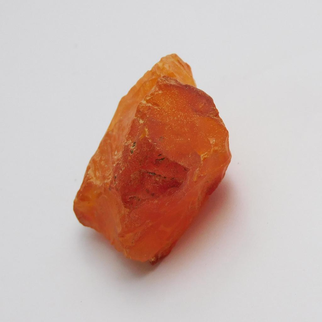 NATURAL Orange Sapphire ROUGH 190.35 Ct Huge Size Uncut CERTIFIED Loose Gemstone