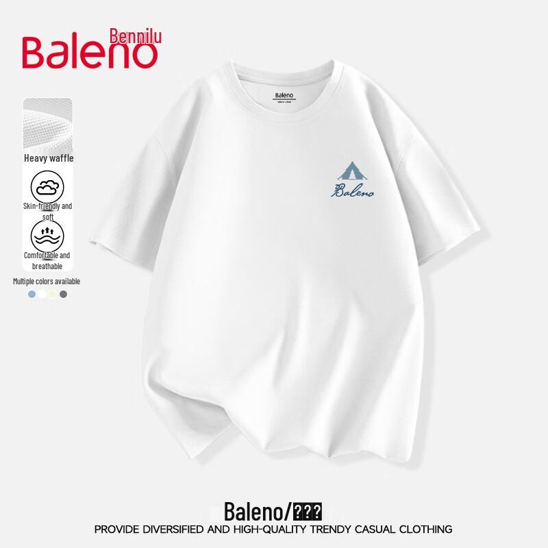 Baleno Men s Waffle Knit JPB Sunrise Mountain Print Short Sleeve T-Shirt L