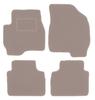 Beige Velour Floor Mats For: Mazda Tribute SUV (2000-2011)
