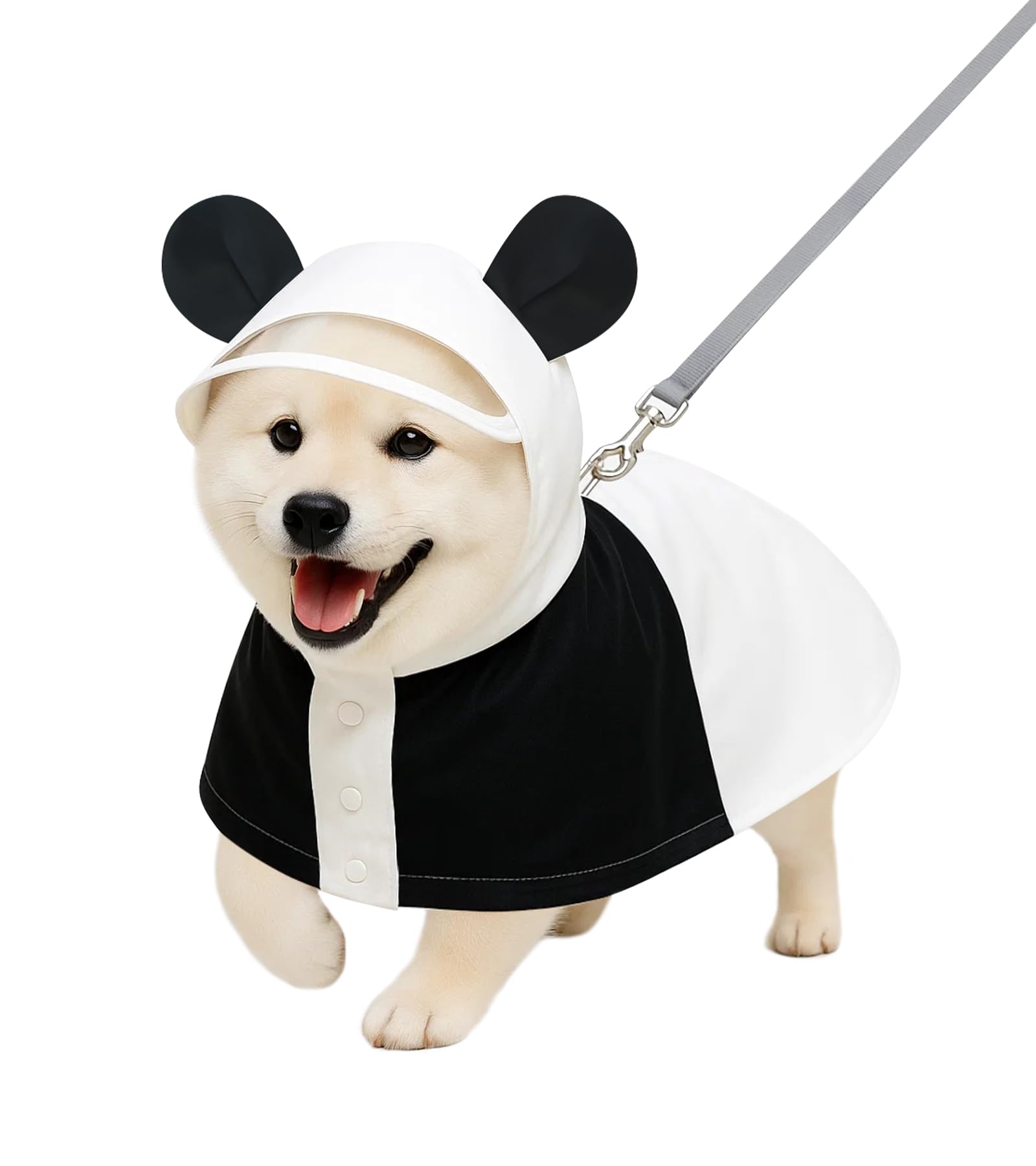 

HOLYCAT Собака Легко от дождя Сезон дождей Собака Прозрачный поводок на кнопках Регулируемая быстрая накидка со светоотражающим элементом Для Панды Размер XL Дождевик, Платье, Одежда, Пончо,