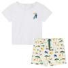 Carrement Beau Baby Boys Safari T-Shirt & Shorts Set