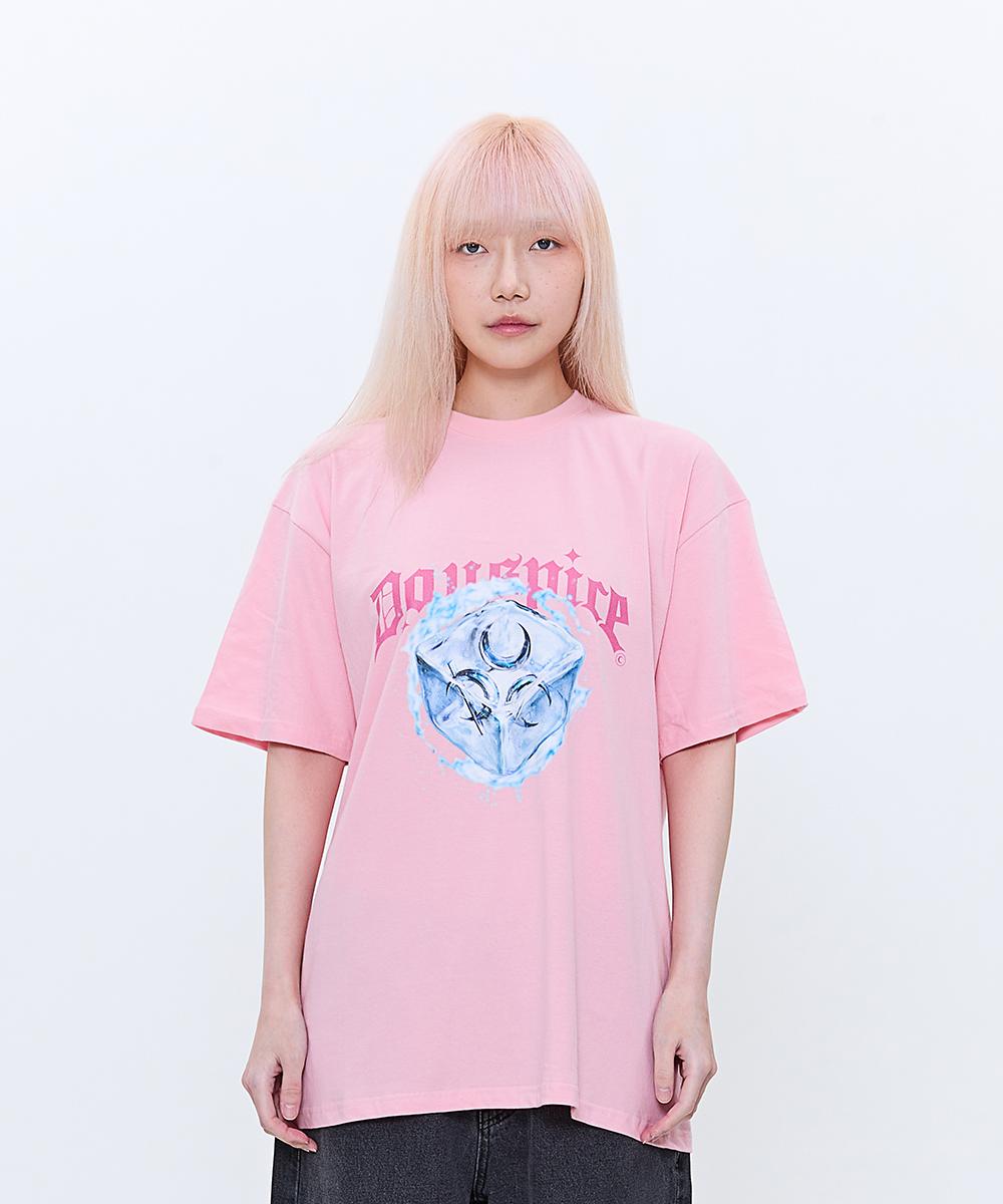 Dios Piece Ice Cube T-Shirt Pink 0 Size