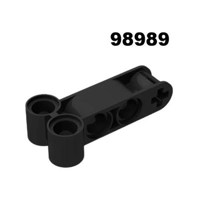 50g MOC 98989 Small Particle Building Blocks: 2x4 Stud Connector Science and Technology Parts