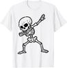 Halloween Funny Skeleton Dabbing Costume Unisex T-Shirt