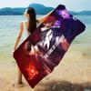 King Of Fighters Retro Game Microfiber Beach Towel Absorbent Quick Dry Soft Yoga Swimming Resort Mountain Climbing Towel