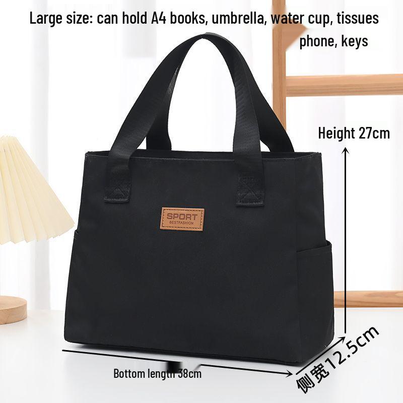 Wodoodporna Unisex Duża Teczka Biznesowa Formatu A4 i Torba do Codziennego Użytku