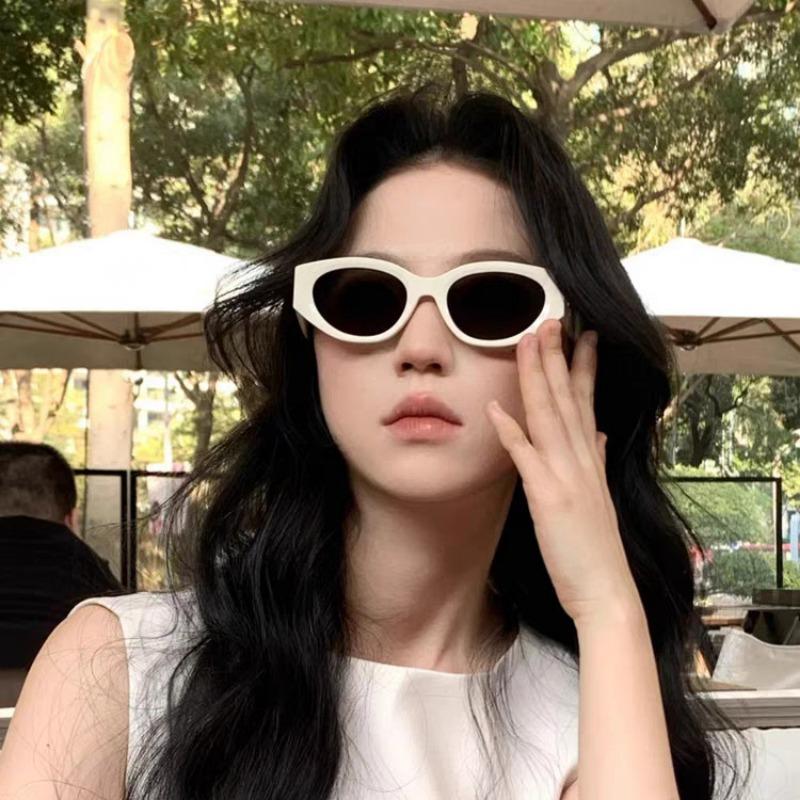 Modne Damskie Okulary Przeciwsłoneczne Kocie Oko Okulary Uliczne Modne Męskie Okulary Przeciwsłoneczne do Jazdy Damskie Retro Okulary UV400