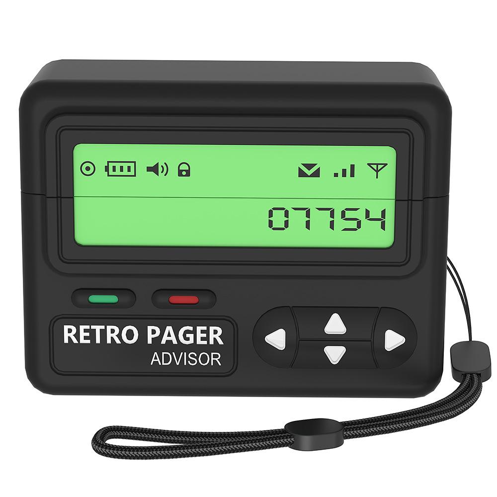 For Apple AirPods Pro 2/AirPods Pro Case Retro Pager Design Silicone Earbuds Protective Cover
