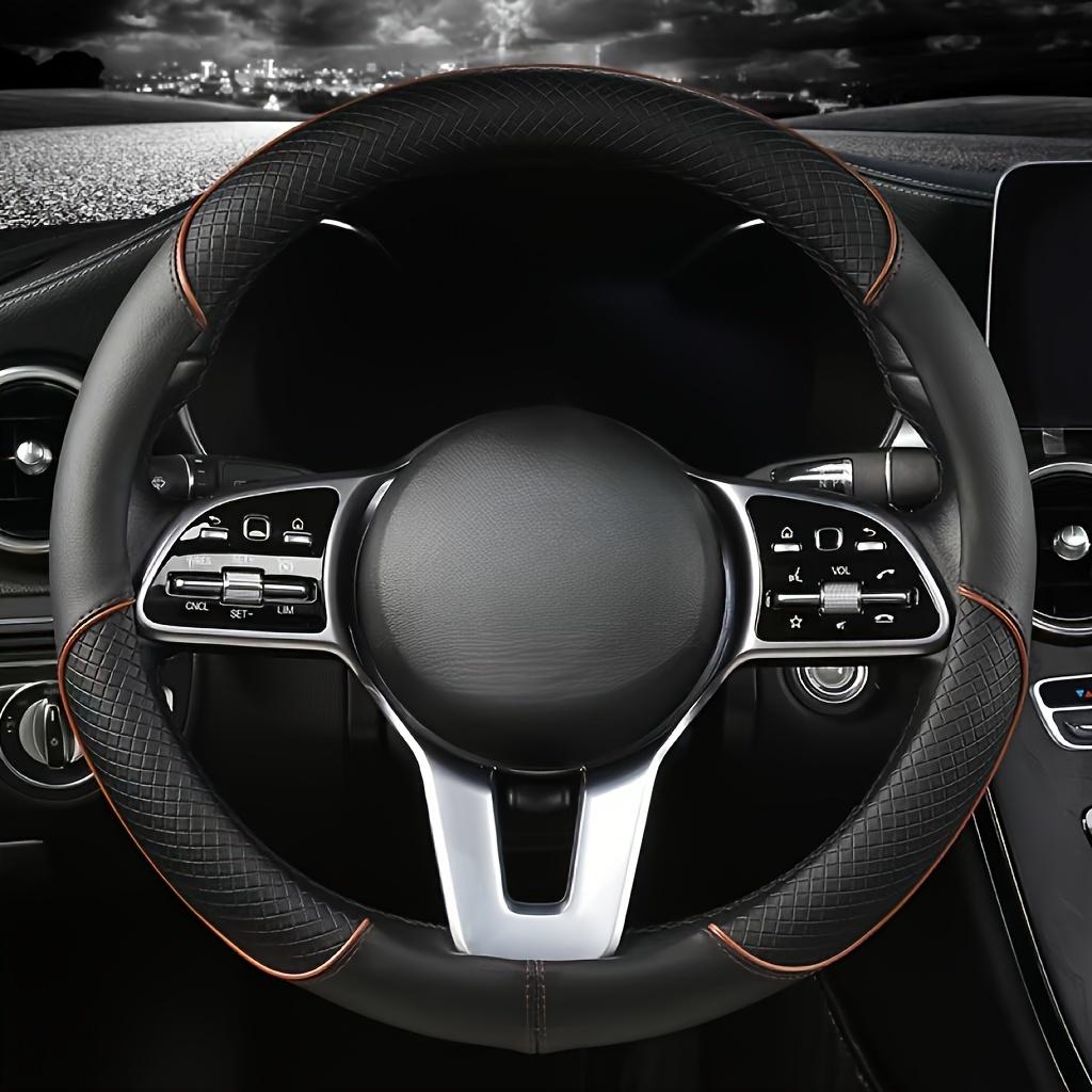 Car Leather Steering Wheel Universal Non-Slip and Wear-Resistant Steering Wheel