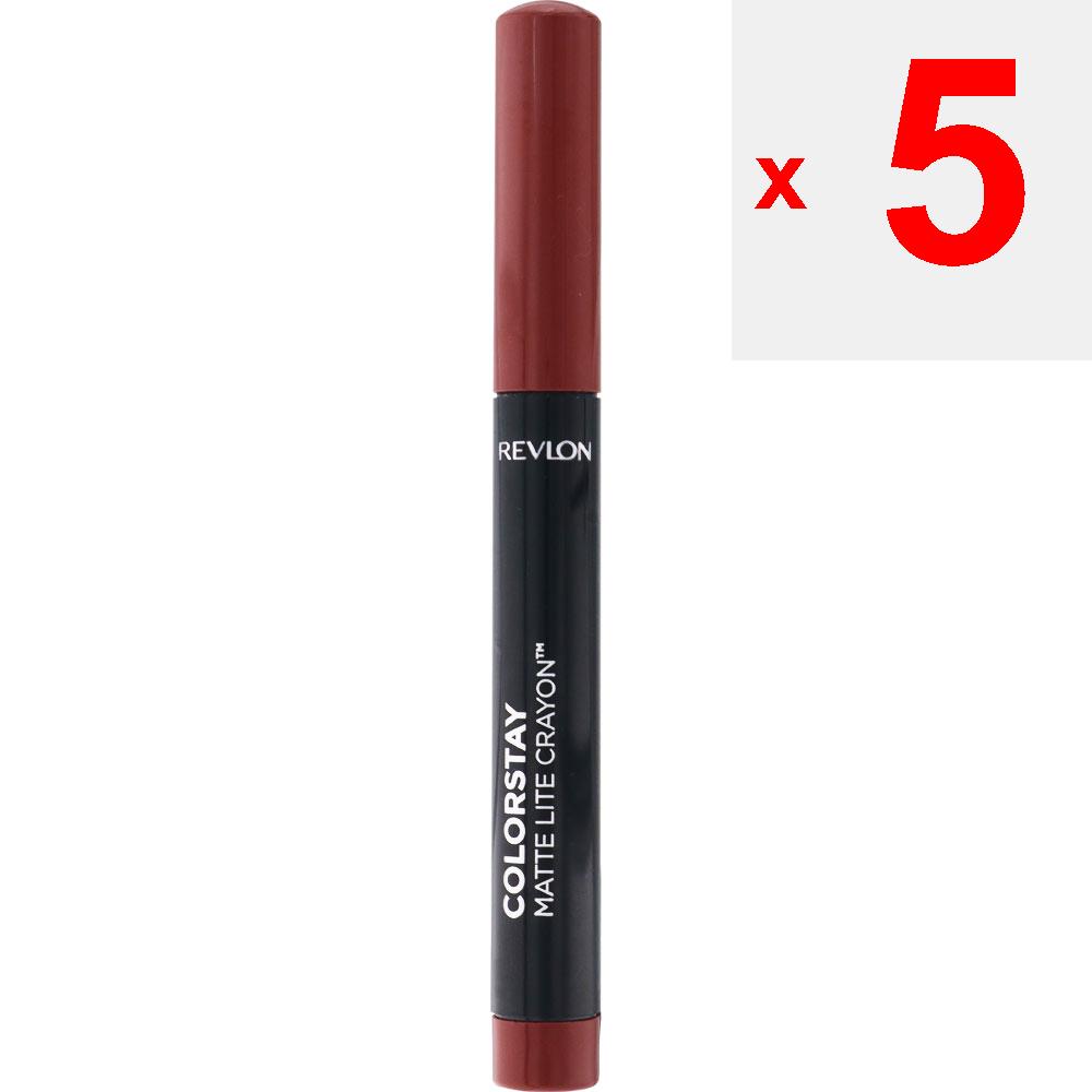 Revlon Colorstay Matte Light Crayon 003 Mouth Makeup Apply an Appropriate Amount To the Lips. Mouth Makeup