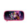 Huntrix Kpop Student Pink Double-layer Pencil Bag Kpop Witch Hunting Girl Group Student Storage Stationery Bag Pencil Bag CLE