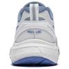 Li Ning Slip Resistant Abrasion Resistant Low Top Running Shoes Women's White Dark Blue ARXT014-1