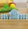 Microlandscape Fence Wood Fence DIY Resin Design Process Miniature Fairy Garden Hut Landscape