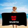 Rug Wurths Microfiber Printed Beach Towel Mountain Climbing Yoga Beach Swimming Running Absorbent Soft Towel
