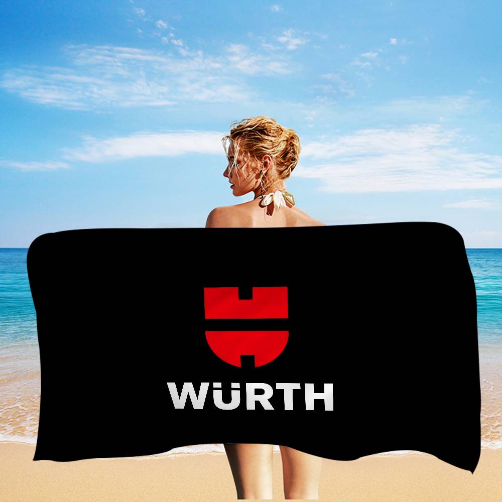 Rug Wurths Microfiber Printed Beach Towel Mountain Climbing Yoga Beach Swimming Running Absorbent Soft Towel