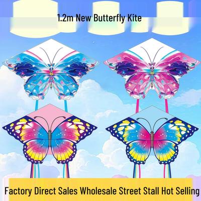 1.2m Children's Outdoor Butterfly Kite for Night Market Stall