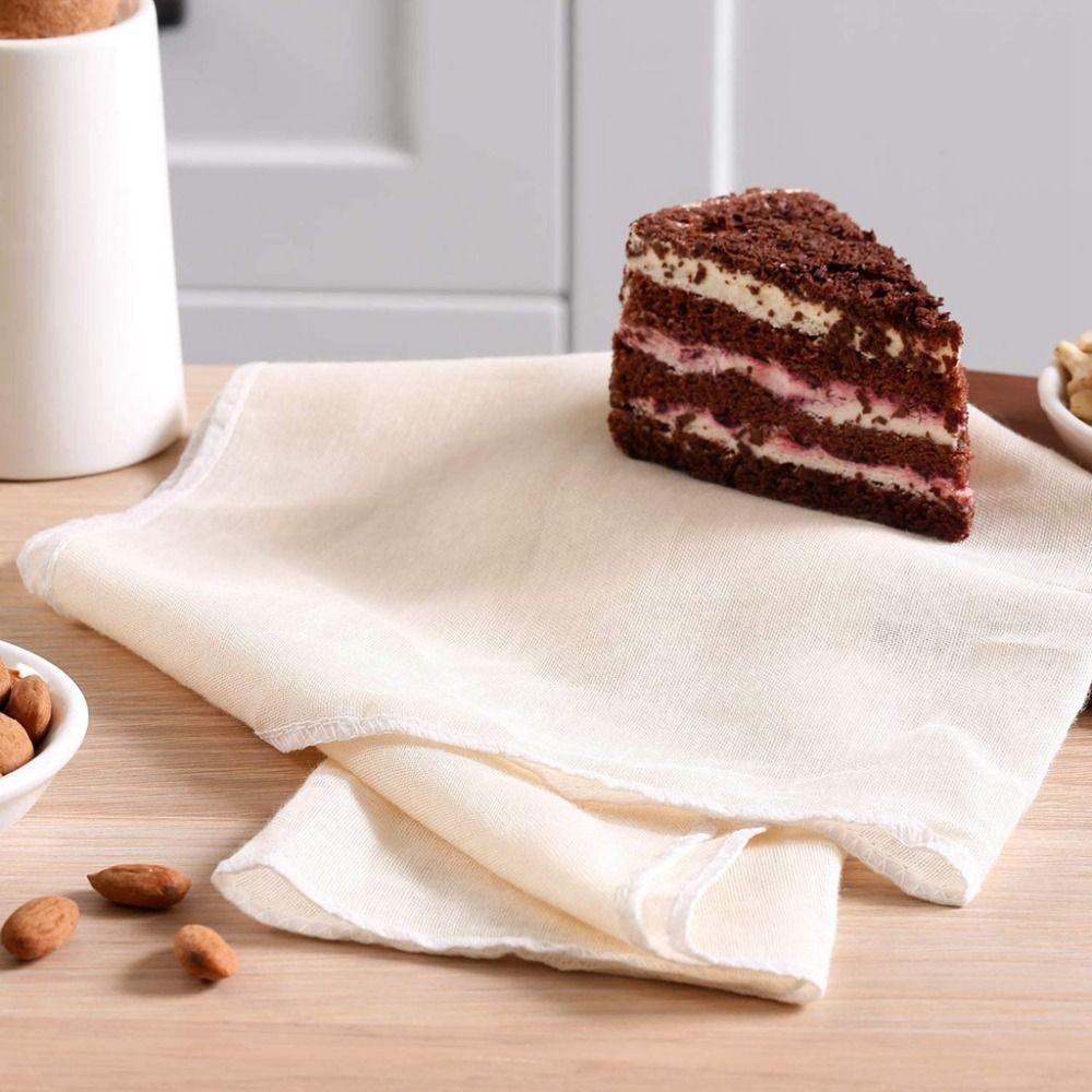 Durable Cotton Cheesecloth Reusable Square Beer Brewing Strainers Fabrics Steamer Cloth for Straining