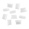 10 Pieces USB C Dust Plugs Cover Accessories Portable Silicone
