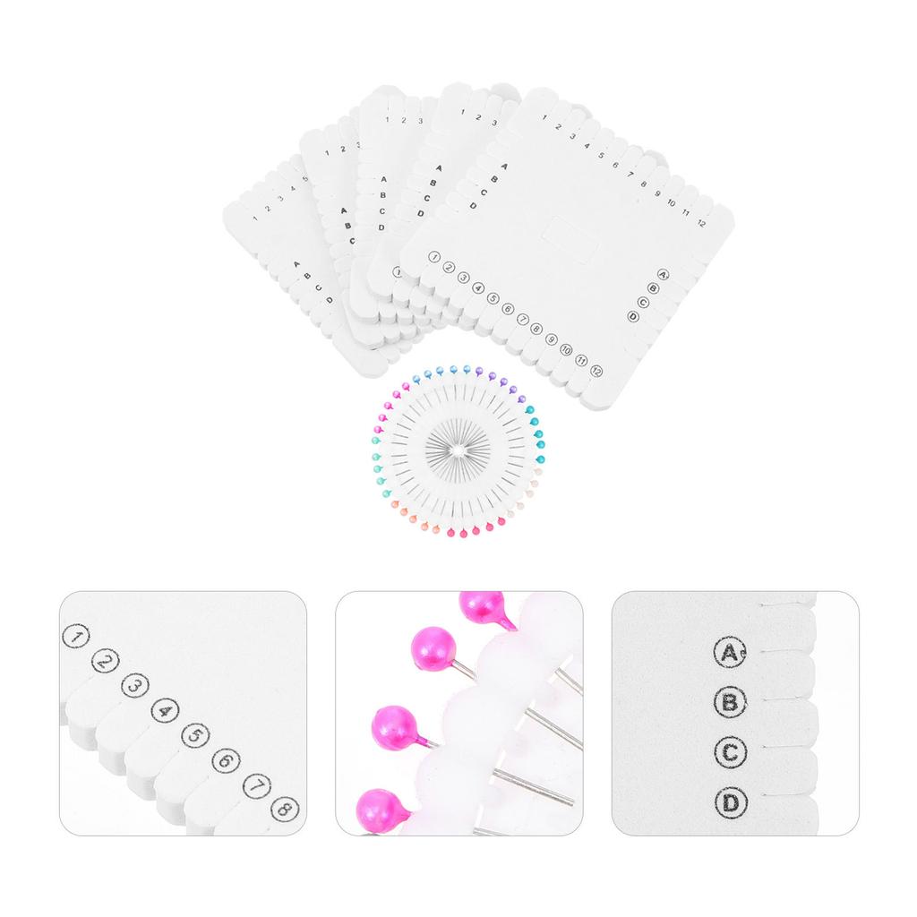 1Set 20Cm Braiding Plate with Pins Handmade Weaving Disk for Bracelet Beading Cord DIY Sewing Craft Supplies Kumihimo Disk
