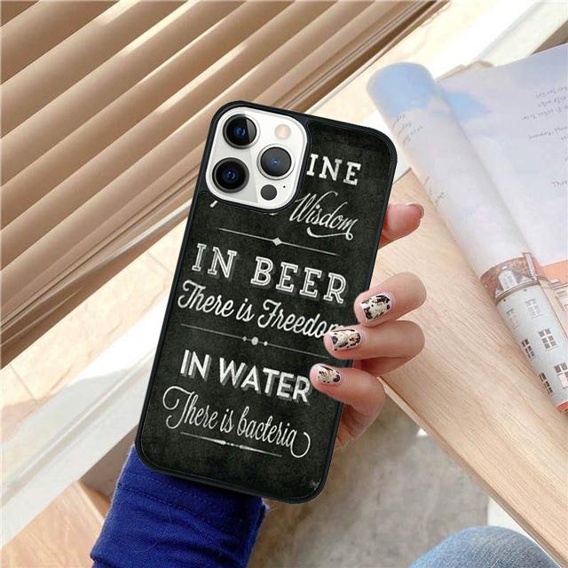 COOL WHISKY QUOTE Coque Shell For iPhone 17 Air 15 16 14 13 12 Pro Max 11 Pro Max Plus Phone Case Cover